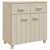 Credenza HAMAR ambra 79x40x80 cm in Legno Massello di Pino 340436