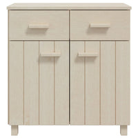 Credenza HAMAR ambra 79x40x80 cm in Legno Massello di Pino 340436