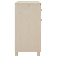 Credenza HAMAR ambra 79x40x80 cm in Legno Massello di Pino 340436