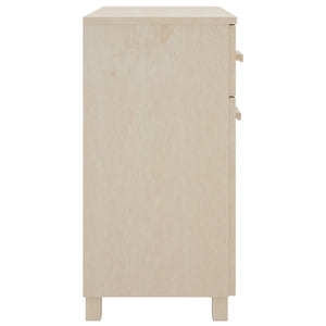 Credenza HAMAR ambra 79x40x80 cm in Legno Massello di Pino 340436