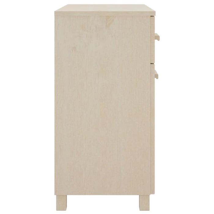 Credenza HAMAR ambra 79x40x80 cm in Legno Massello di Pino 340436