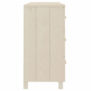 Credenza HAMAR ambra 113x40x80 cm in Legno Massello di Pino 340448