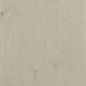 Scrivania HAMAR Bianca 110x40x75 cm in Legno Massello di Pino 340457