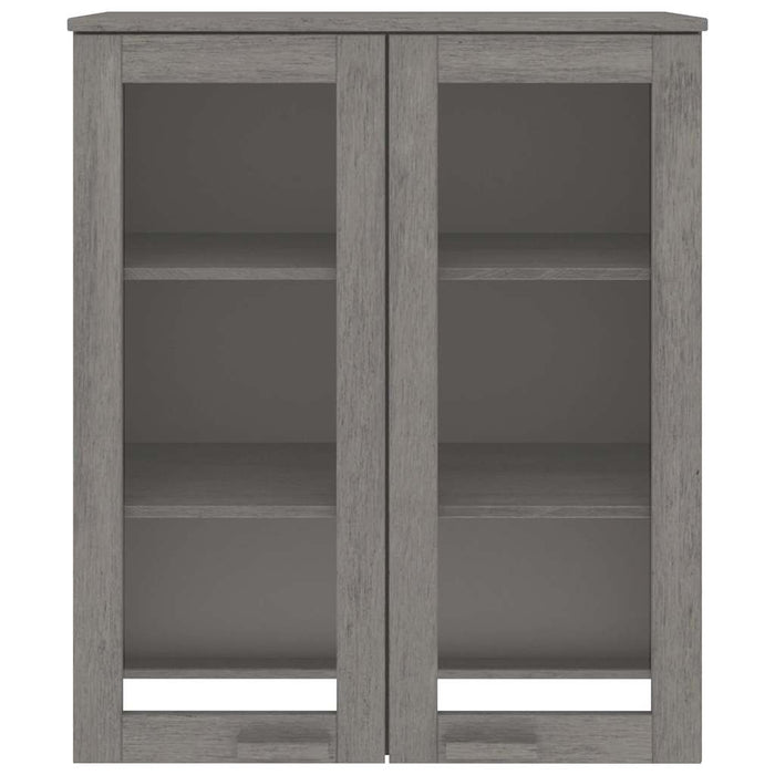 Scaffale per Credenza Grigio Chiaro 85x35x100 cm Legno di Pino 340507