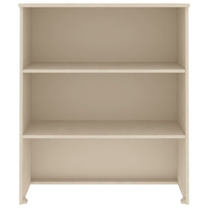 Piano Credenza HAMAR ambra 85x35x100 cm Legno Massello di Pino 340508