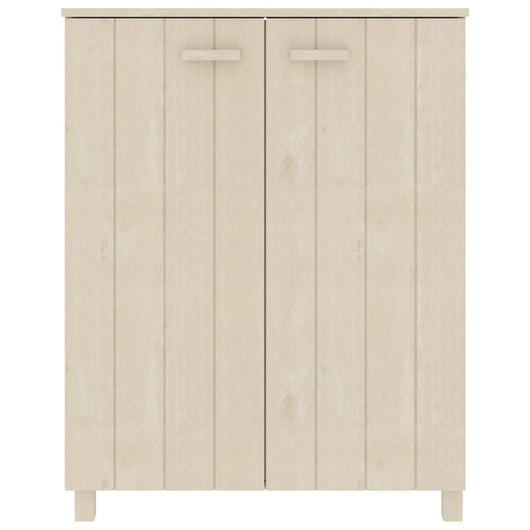 Scarpiera scarpiera mobile portaoggetti ingresso corridoio soggiorno 85 x 40 x 108 cm Pino massiccio marrone 02_0021867