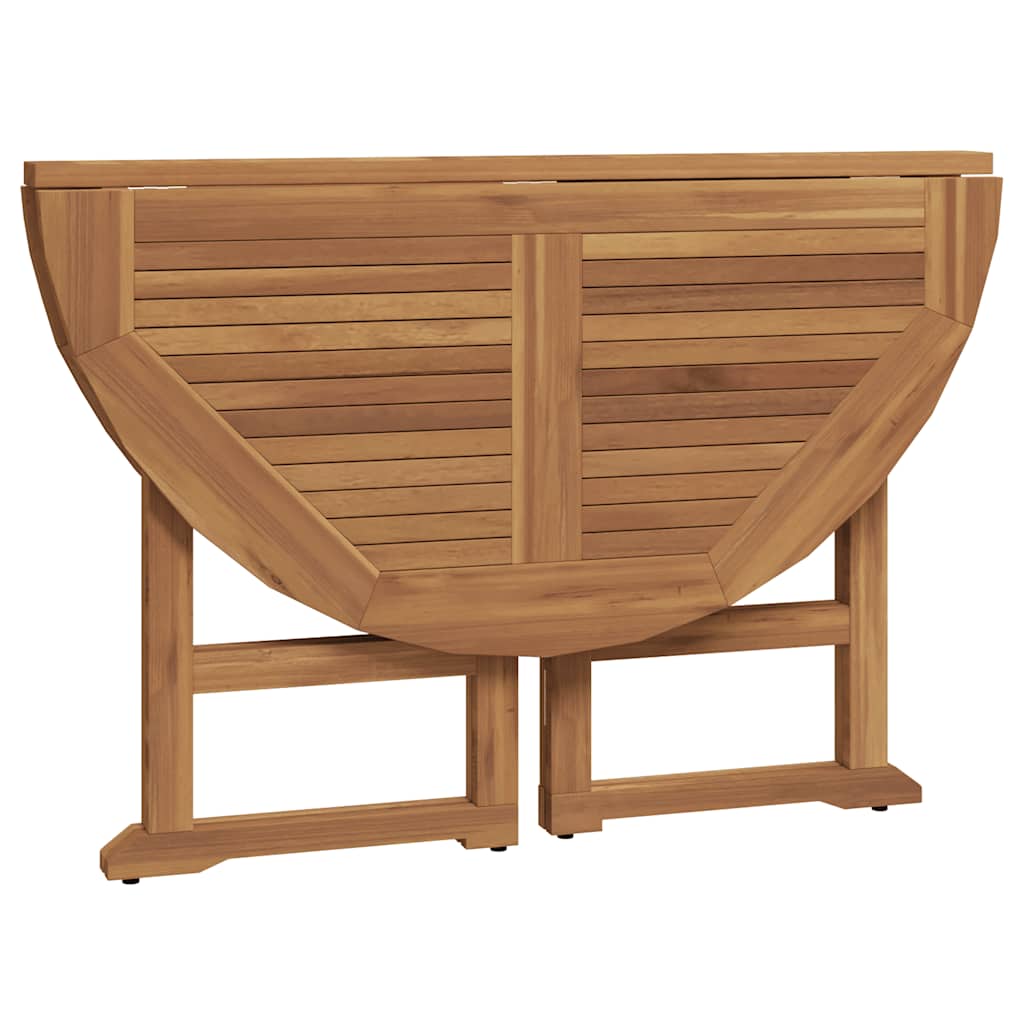 Set da Pranzo Pieghevole per Esterni 5pz Legno Massello di Teak 3096572