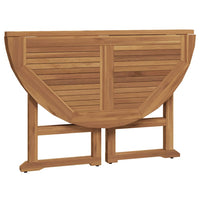 Set da Pranzo Pieghevole per Esterni 5pz Legno Massello di Teak 3096572