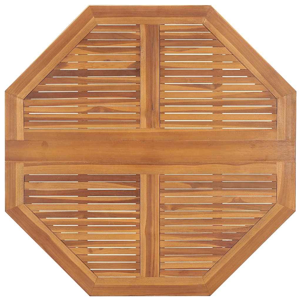 Set da Pranzo Pieghevole per Esterni 5pz Legno Massello di Teak 3096574