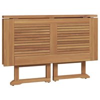 Set da Pranzo Pieghevole per Esterni 5pz Legno Massello di Teak 3096576