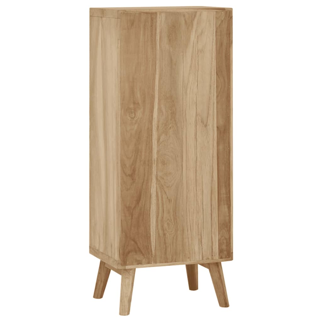 Cassettiera 40x30x100 cm in Legno Massello di Teak 340736