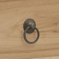 Cassettiera 56x30x80 cm in Legno Massello di Teak 340737