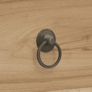 Cassettiera 56x30x80 cm in Legno Massello di Teak 340737