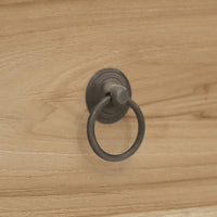 Cassettiera 80x30x55 cm in Legno Massello di Teak 340739