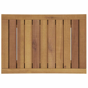 Panca da Doccia 50x35x45 cm in Legno Massello di Teak cod mxl 58931