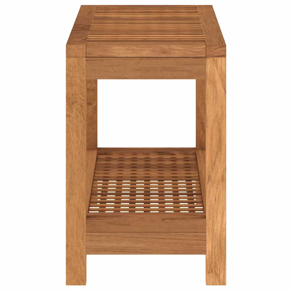 Tavolino da Bagno 60x30x45 cm in Legno Massello di Teak 340752