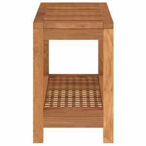 Tavolino da Bagno 60x30x45 cm in Legno Massello di Teak 340752