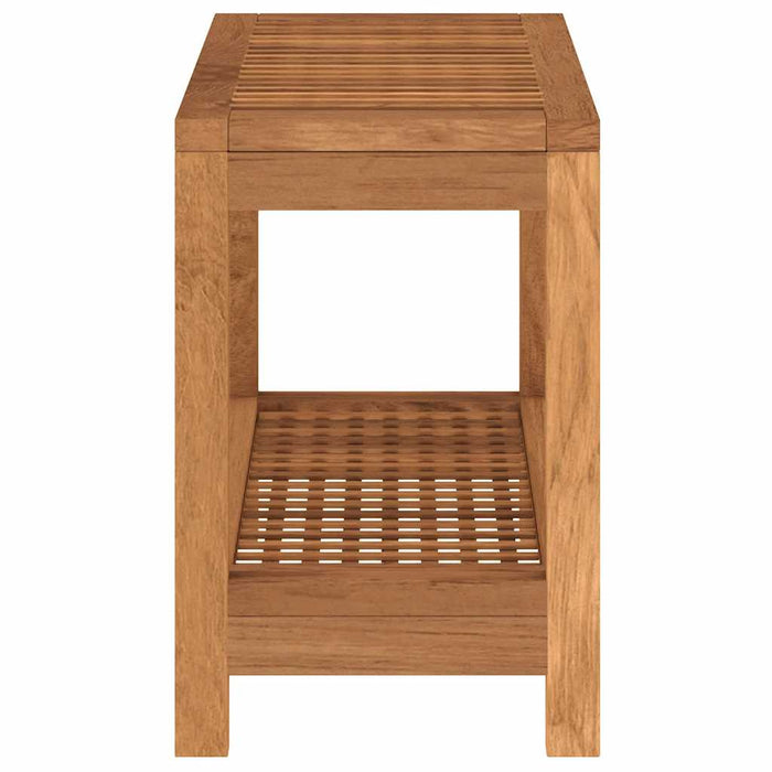 Tavolino da Bagno 60x30x45 cm in Legno Massello di Teak 340752