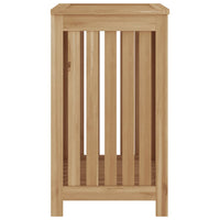 Cesto del Bucato 50x35x60 cm in Legno Massello di Teak 340759