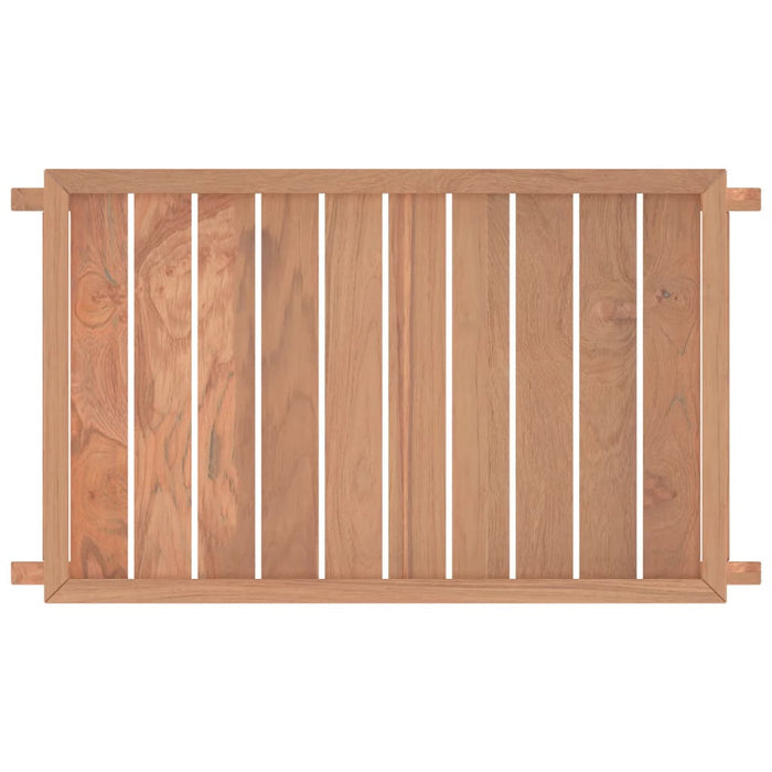 Vassoio Pieghevole 55x35x25 cm in Legno Massello di Teak 340762