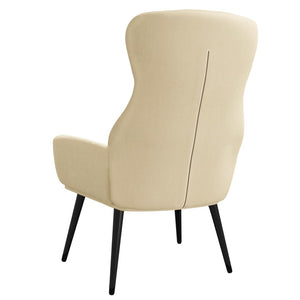 Sedia Relax Crema in Tessuto 341073