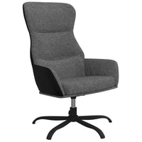 Sedia Relax Grigio Chiaro in Tessuto cod mxl 14917