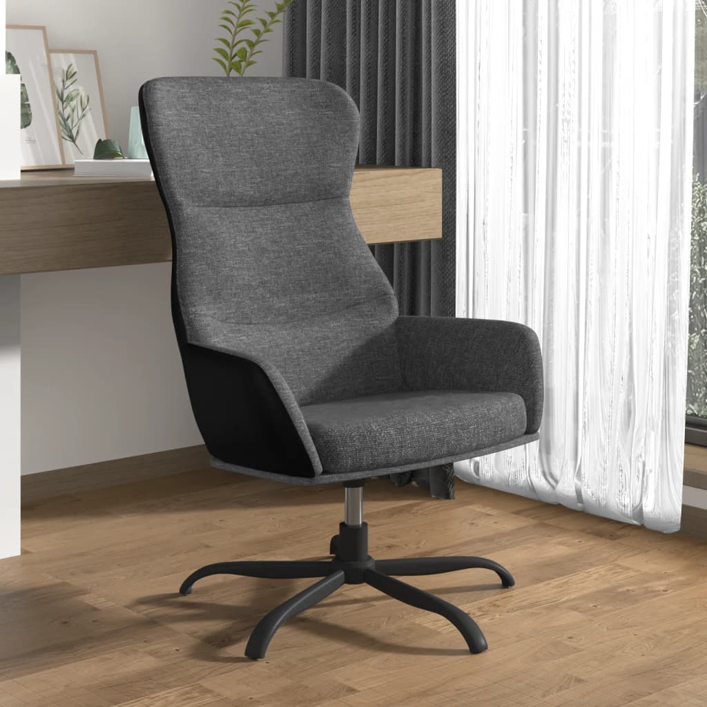 Sedia Relax Grigio Chiaro in Tessuto cod mxl 14917