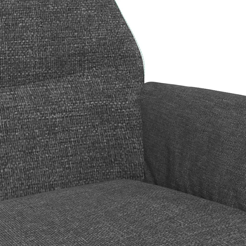 Sedia Relax Grigio Scuro in Tessuto 341092