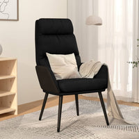 Sedia Relax Nera in Tessuto 341125
