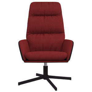 Sedia Relax Rosso Vino in Tessuto 341156