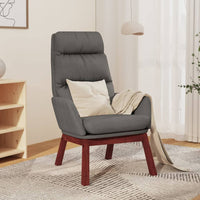 Poltrona Relax Grigio Chiaro in Tessuto 341159