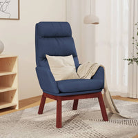Sedia Relax Blu in Tessuto 341163