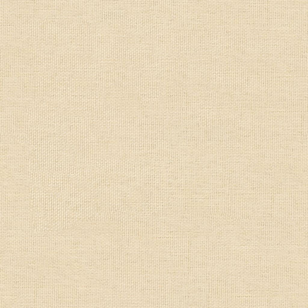 Sedia a Dondolo Crema in Tessuto 341255