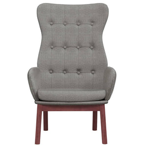 Poltrona Relax Grigio Chiaro in Tessuto 341268