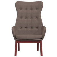 Sedia Relax Tortora in Tessuto 341277