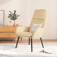 Sedia Relax Crema in Tessuto 341314