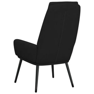 Sedia Relax Nera in Tessuto 341318