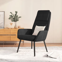 Sedia Relax Nera in Tessuto 341318
