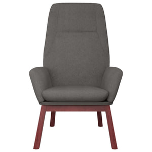 Poltrona Relax Grigio Chiaro in Tessuto 341383