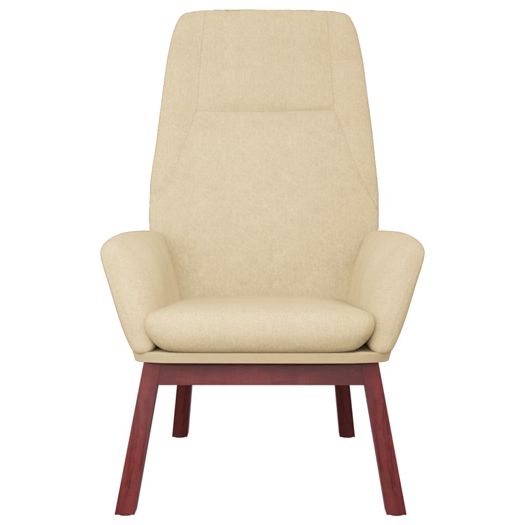 Sedia Relax Crema in Tessuto 341385