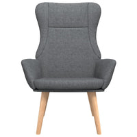 Sedia Relax Grigio Scuro in Tessutocod mxl 95520