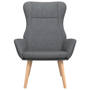 Sedia Relax Grigio Scuro in Tessutocod mxl 95520