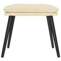 Poggiapiedi Crema 45x29,5x39 cm in Tessuto cod mxl 60296