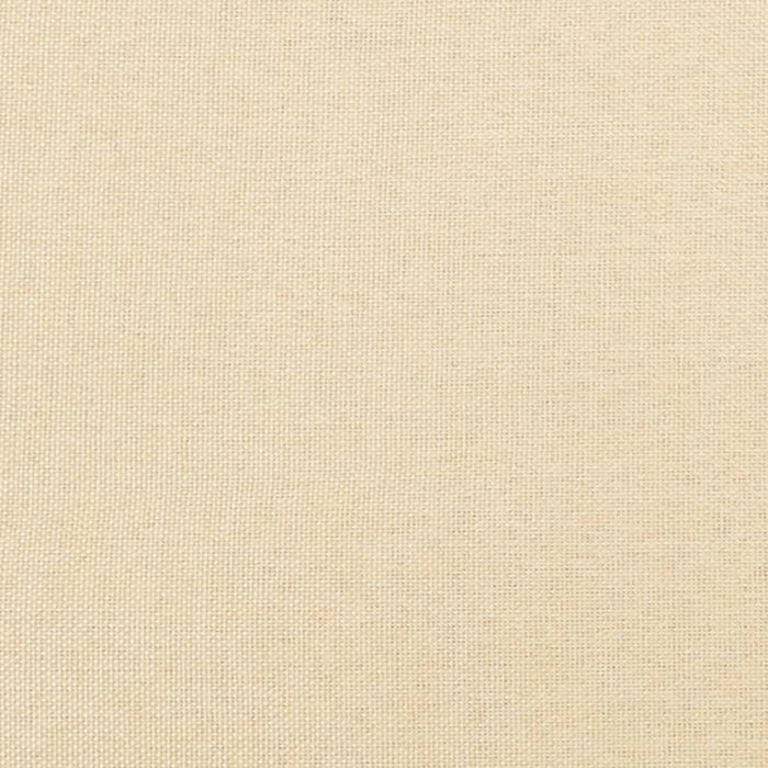 Poggiapiedi Crema 45x29,5x35 cm in Tessuto 341495