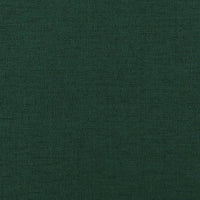 Poggiapiedi Verde Scuro 45x29,5x35 cm in Tessuto 341498