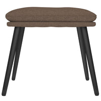 Poggiapiedi Tortora 45x29,5x39 cm in Tessuto cod mxl 73605