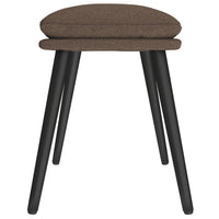 Poggiapiedi Tortora 45x29,5x39 cm in Tessuto cod mxl 73605