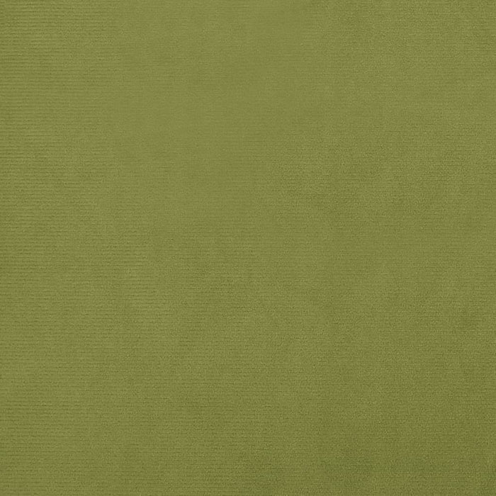 Poggiapiedi Verde Chiaro 60x60x39 cm in Velluto cod mxl 60394