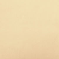 Poggiapiedi Bianco Crema 60x60x36 cm in Velluto 341587