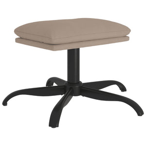 Sgabello Grigio Chiaro 60x60x39 cm in Microfibra cod mxl 60150